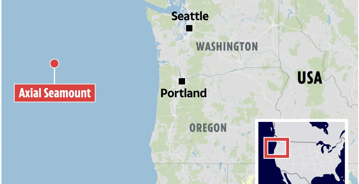 Eruption ‘imminent’ for mile-wide hidden volcano near US coast